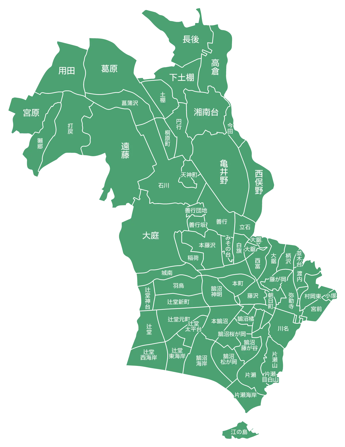 藤沢市地図